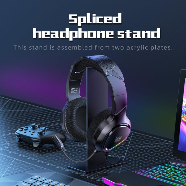 ‌ONIKUMA TZ5008 Gaming Kit – RGB Backlit Keyboard, Lightweight Mouse, Pro Headset & Stand