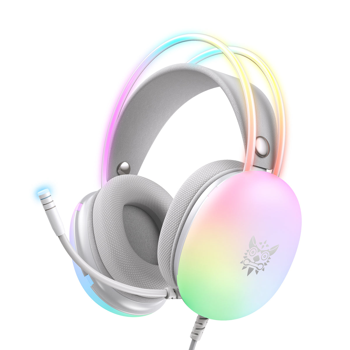 ONIKUMA X25 RGB Gaming Headset Wired Stereo Headphone with Noise ...