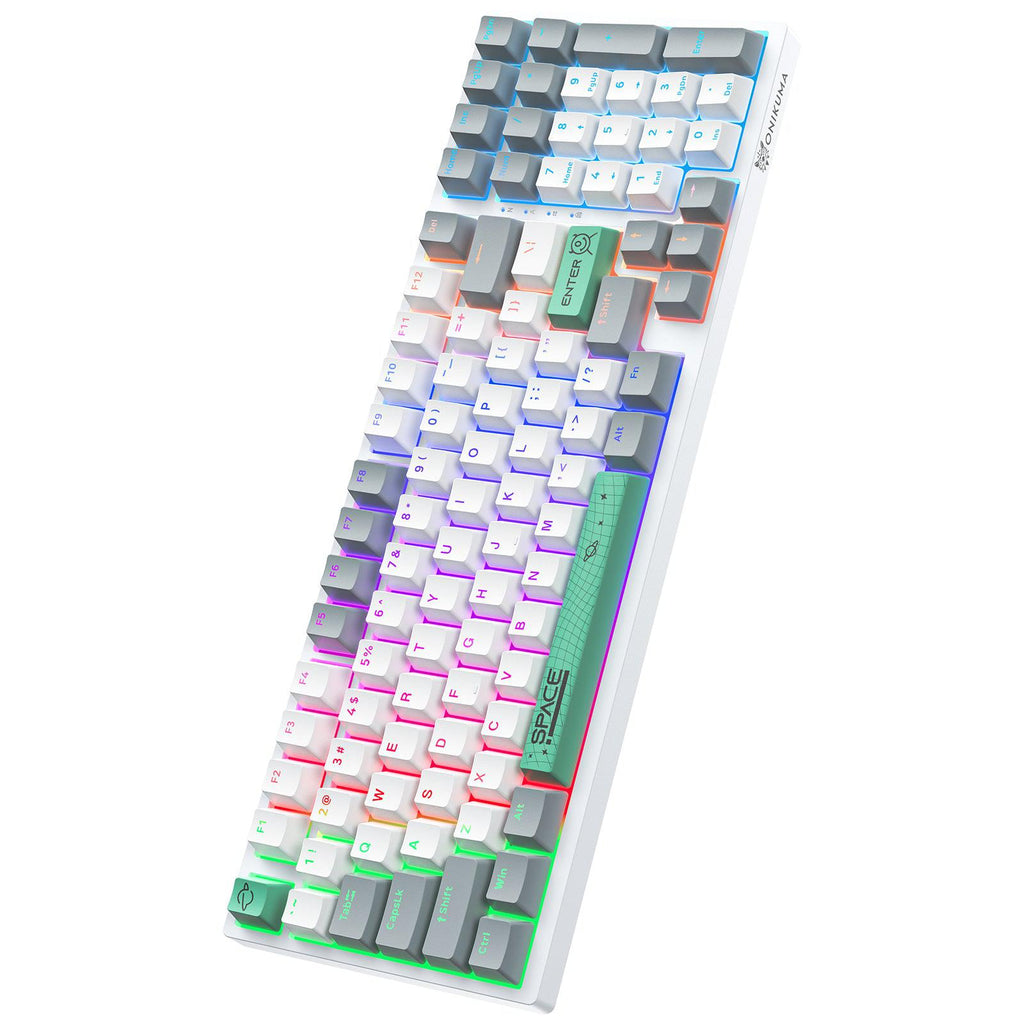 New ONIKUMA G38 Three Color Wired Mechanical Keyboard with