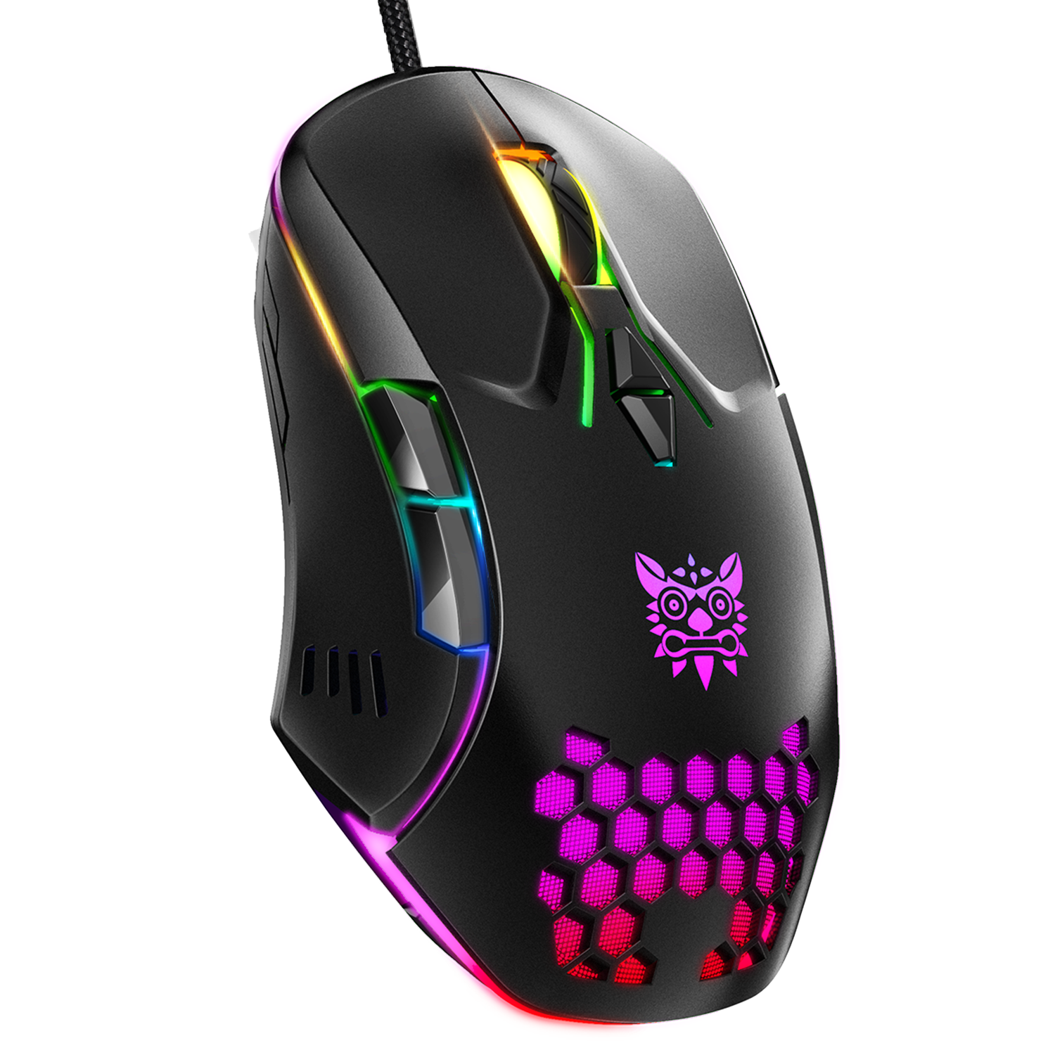 ONIKUMA CW902 Wired Gaming Mouse With Colorful Lighting